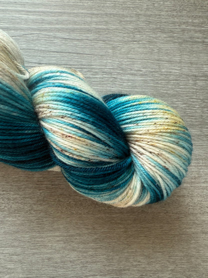 Where The Ocean Meets The Sand Artisan Hand Dyed Yarn