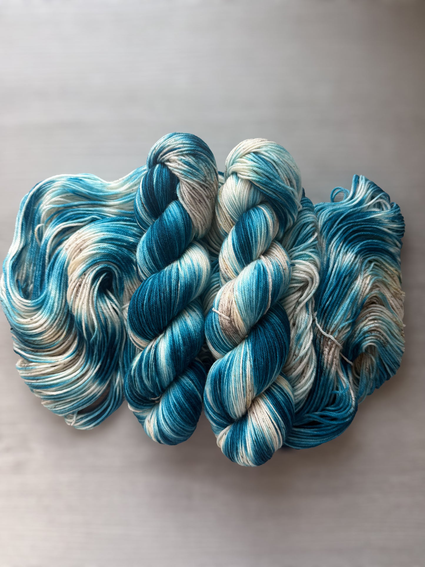 Where The Ocean Meets The Sand Artisan Hand Dyed Yarn