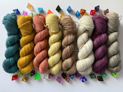 YOLO Shawl “Earthy” Pallet Yarn and PDF Pattern Kit