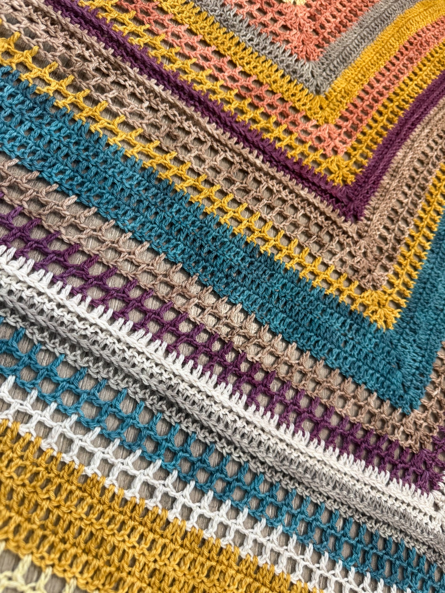 YOLO Shawl “Earthy” Pallet Yarn and PDF Pattern Kit