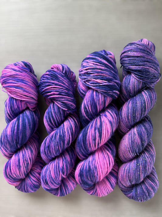 After Party Neon Hand Dyed Merino Wool Yarn