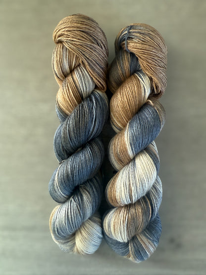 Amadora Artisan Hand Dyed SW Yak and Silk Light Fingering