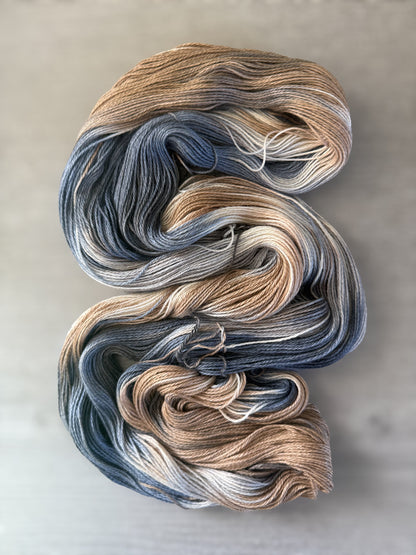 Amadora Artisan Hand Dyed SW Yak and Silk Light Fingering