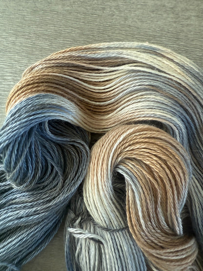 Amadora Artisan Hand Dyed SW Yak and Silk Light Fingering