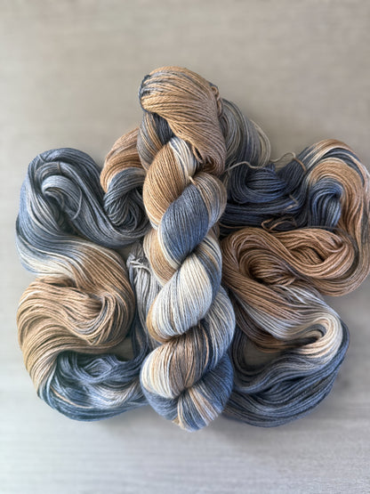 Amadora Artisan Hand Dyed SW Yak and Silk Light Fingering