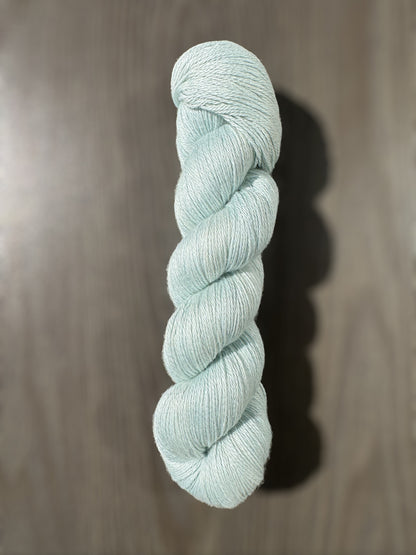 Yak and Silk Artisan Hand Dyed Light Fingering Weight Yarn