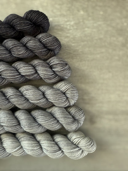 Ashes To Ashes Hand Dyed Mini Heap Fade Set