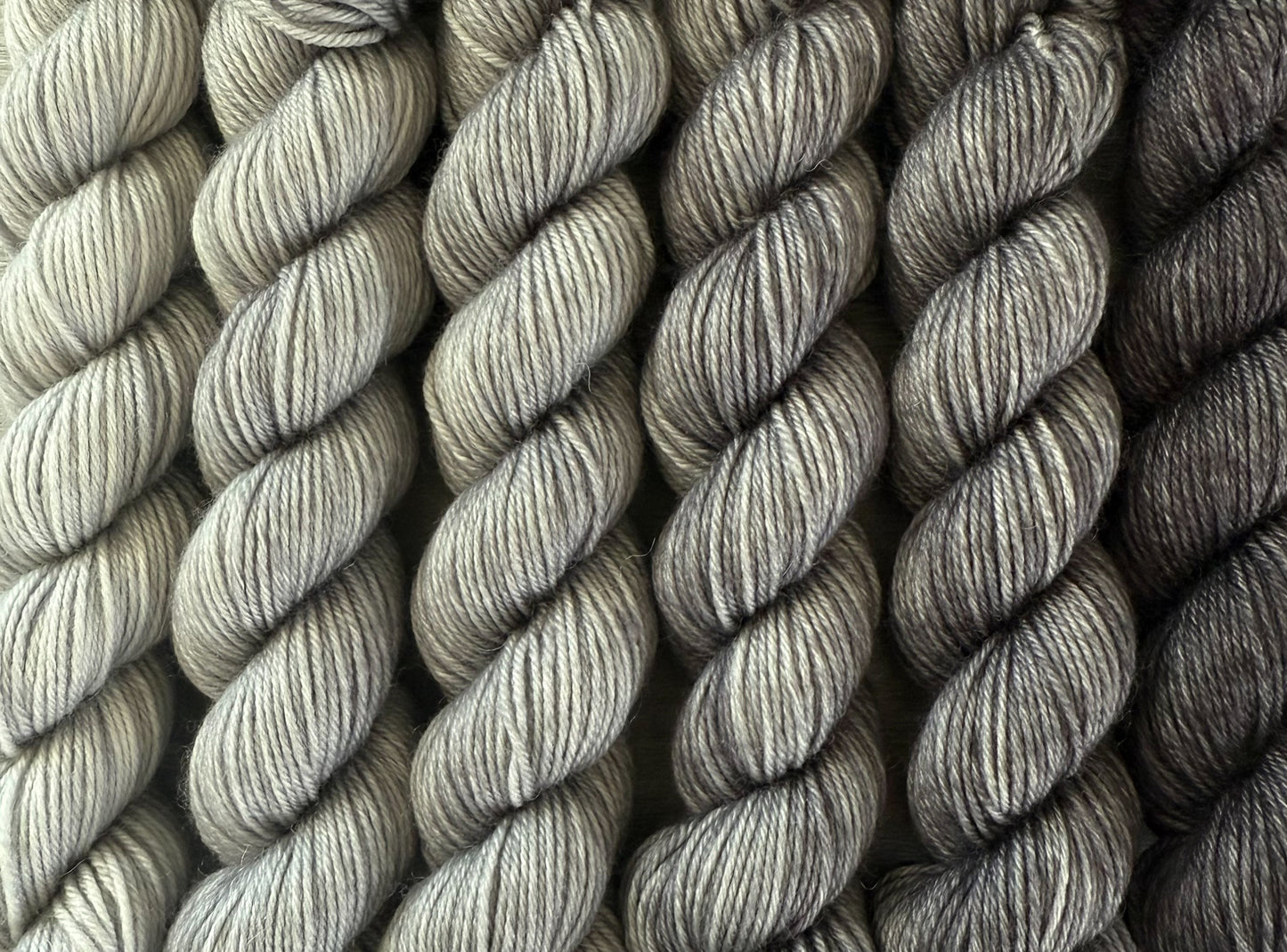 Ashes To Ashes Hand Dyed Mini Heap Fade Set