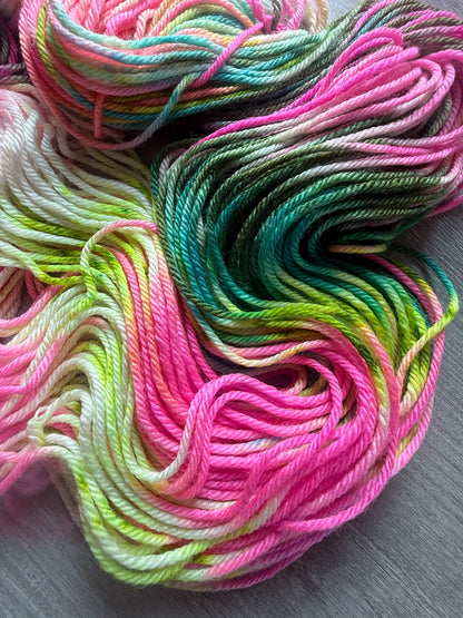 Barbie vs G.I. Joe Hand Dyed Merino Wool Yarn