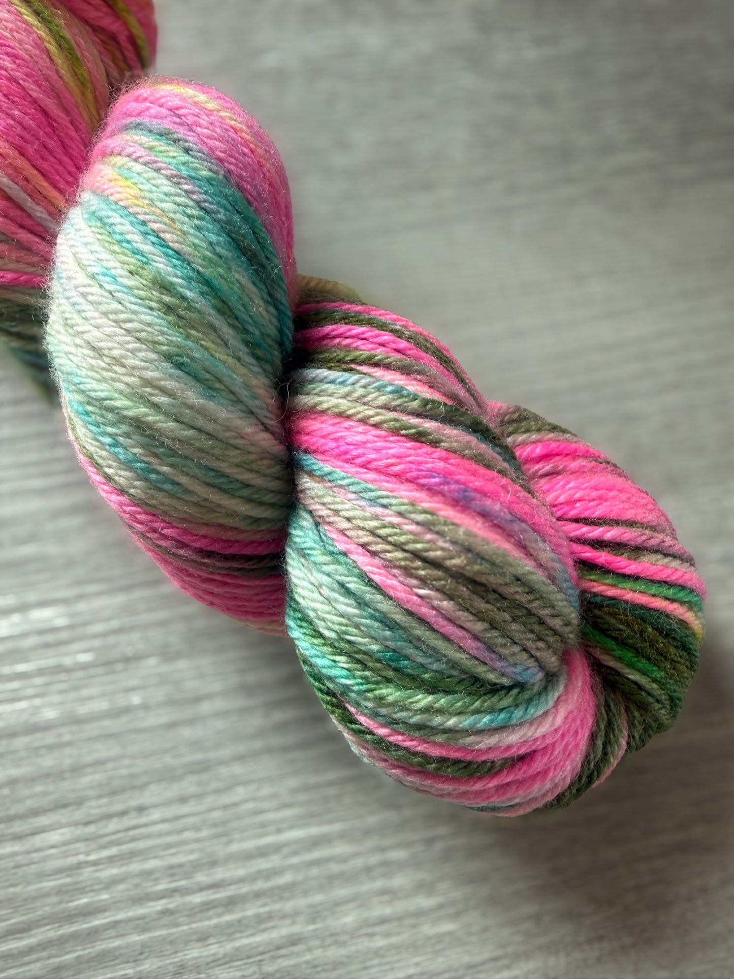 Barbie vs G.I. Joe Hand Dyed Merino Wool Yarn