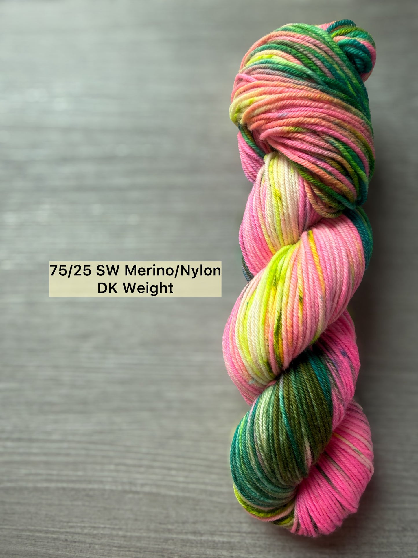 Barbie vs G.I. Joe Hand Dyed Merino Wool Yarn