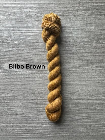 The Shire Mini Skein Hand Dyed Yarn Set LOTR Inspired