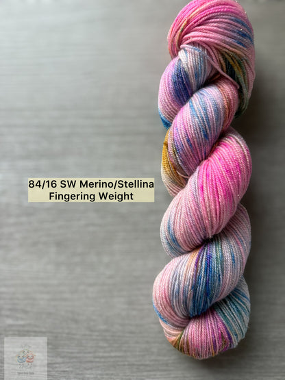 Birthday Party Artisan Hand Dyed Yarn