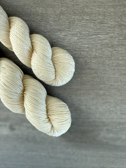 Birthday Suit Undyed Bare Merino Wool Yarn Skeins