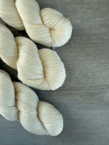 Birthday Suit Undyed Bare Merino Wool Yarn Skeins