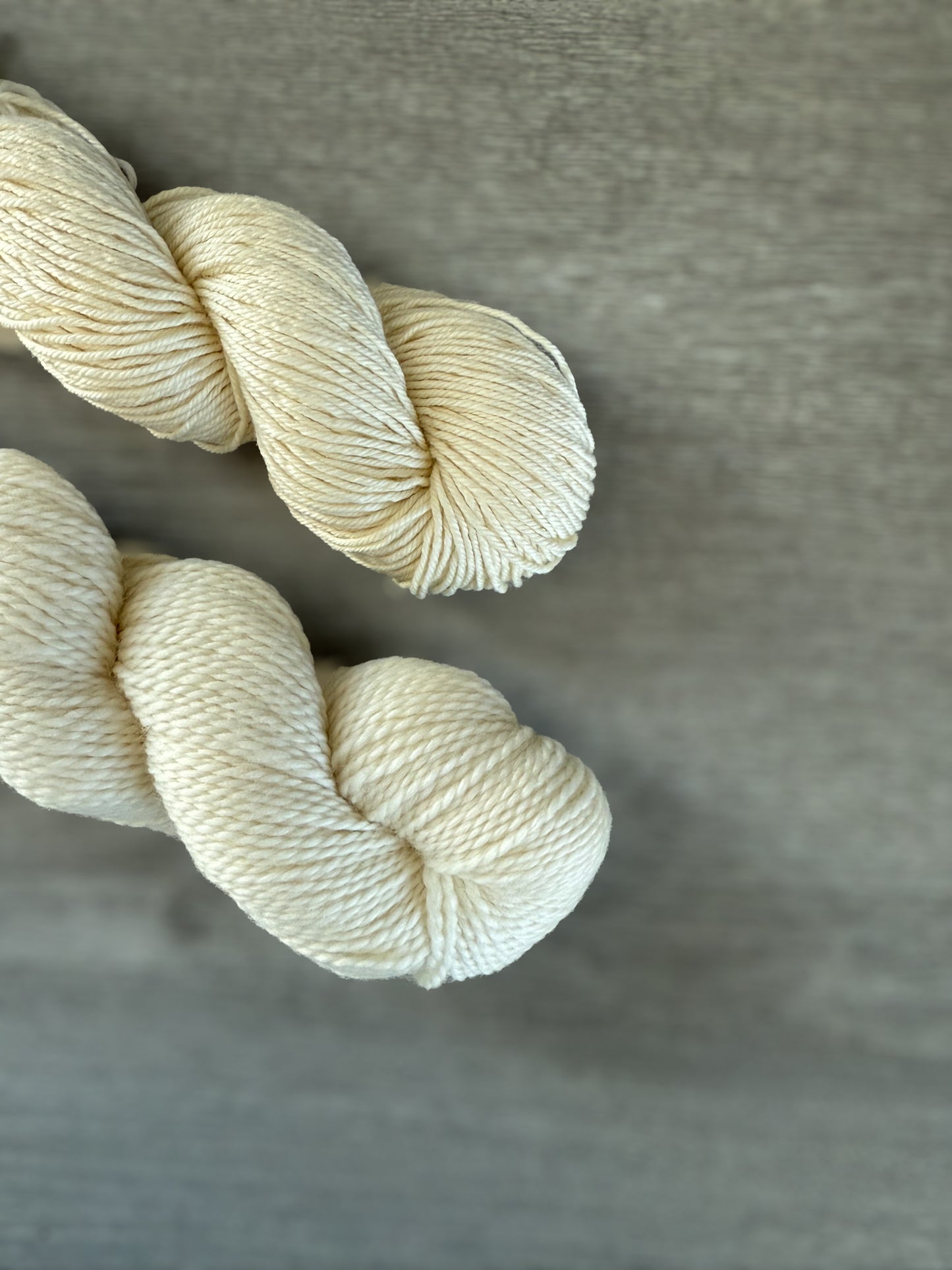 Birthday Suit Undyed Bare Merino Wool Yarn Skeins