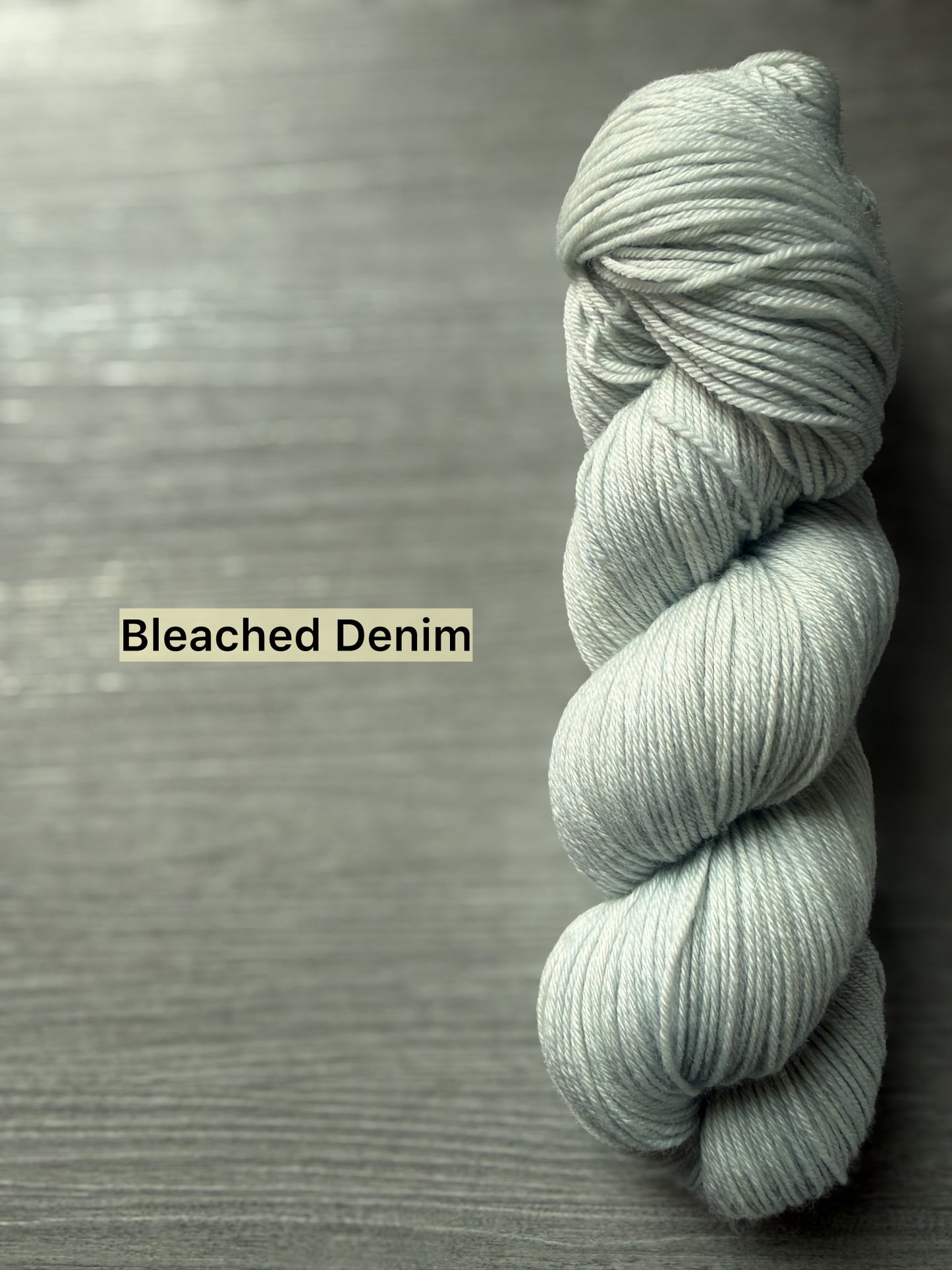 Denim Fade Set Artisan Hand Dyed Merino Wool Yarn