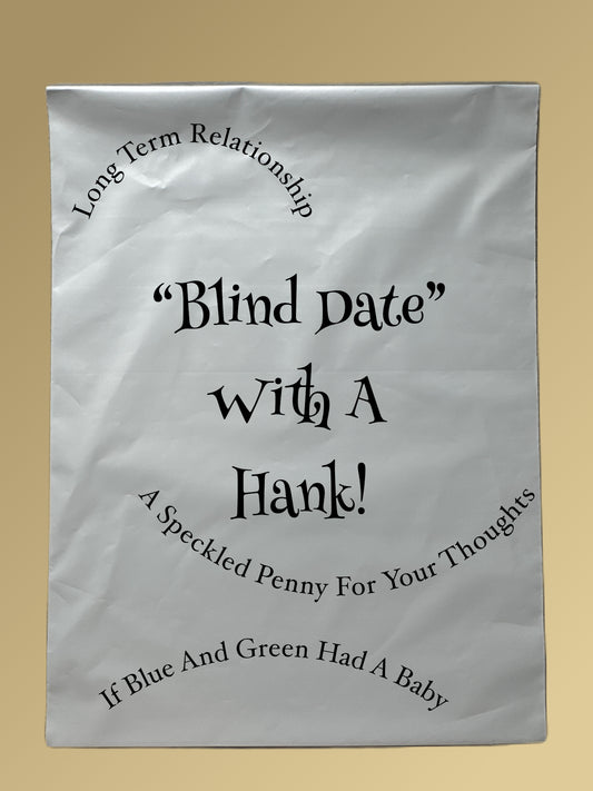 Blind Date With A Hank Mystery Artisan Hand Dyed Merino Wool Yarn
