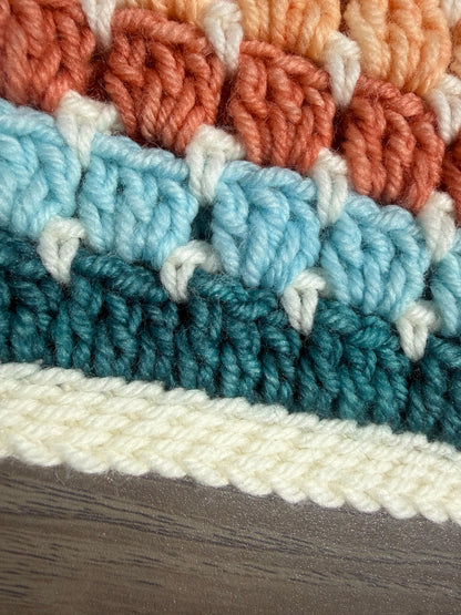 Block Stitch Crochet Cowl Pattern ONLY