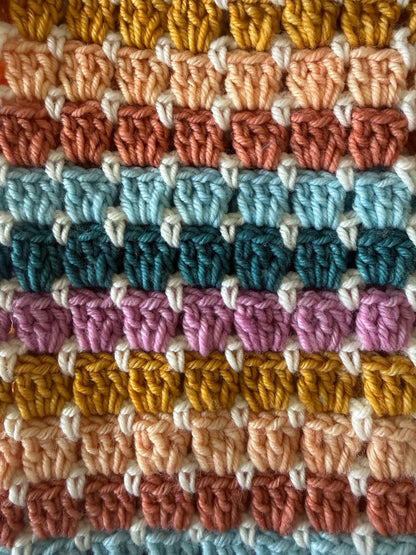 Block Stitch Crochet Cowl Pattern ONLY