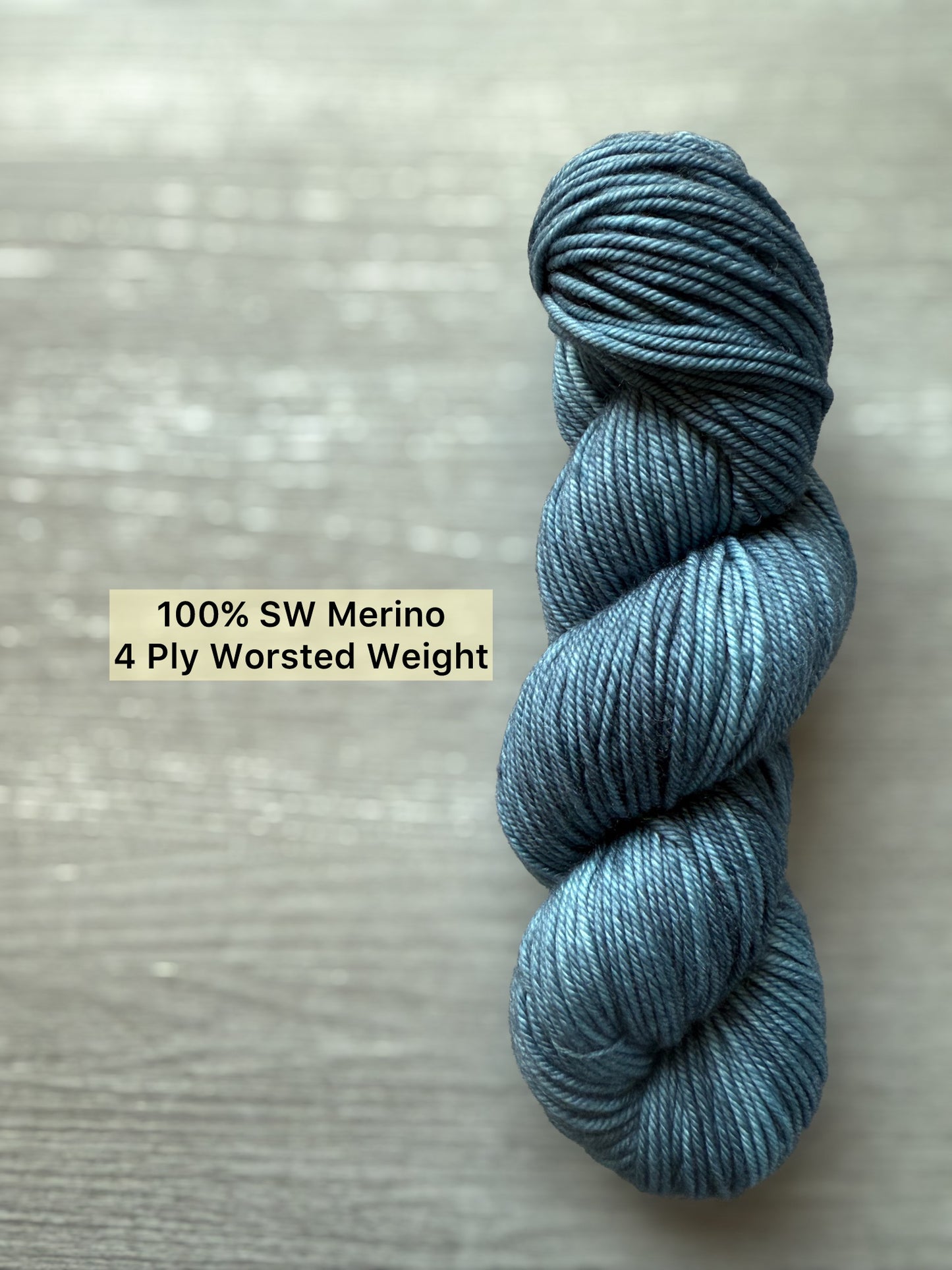 Blue Spruce Artisan Hand Dyed Merino Wool Yarn