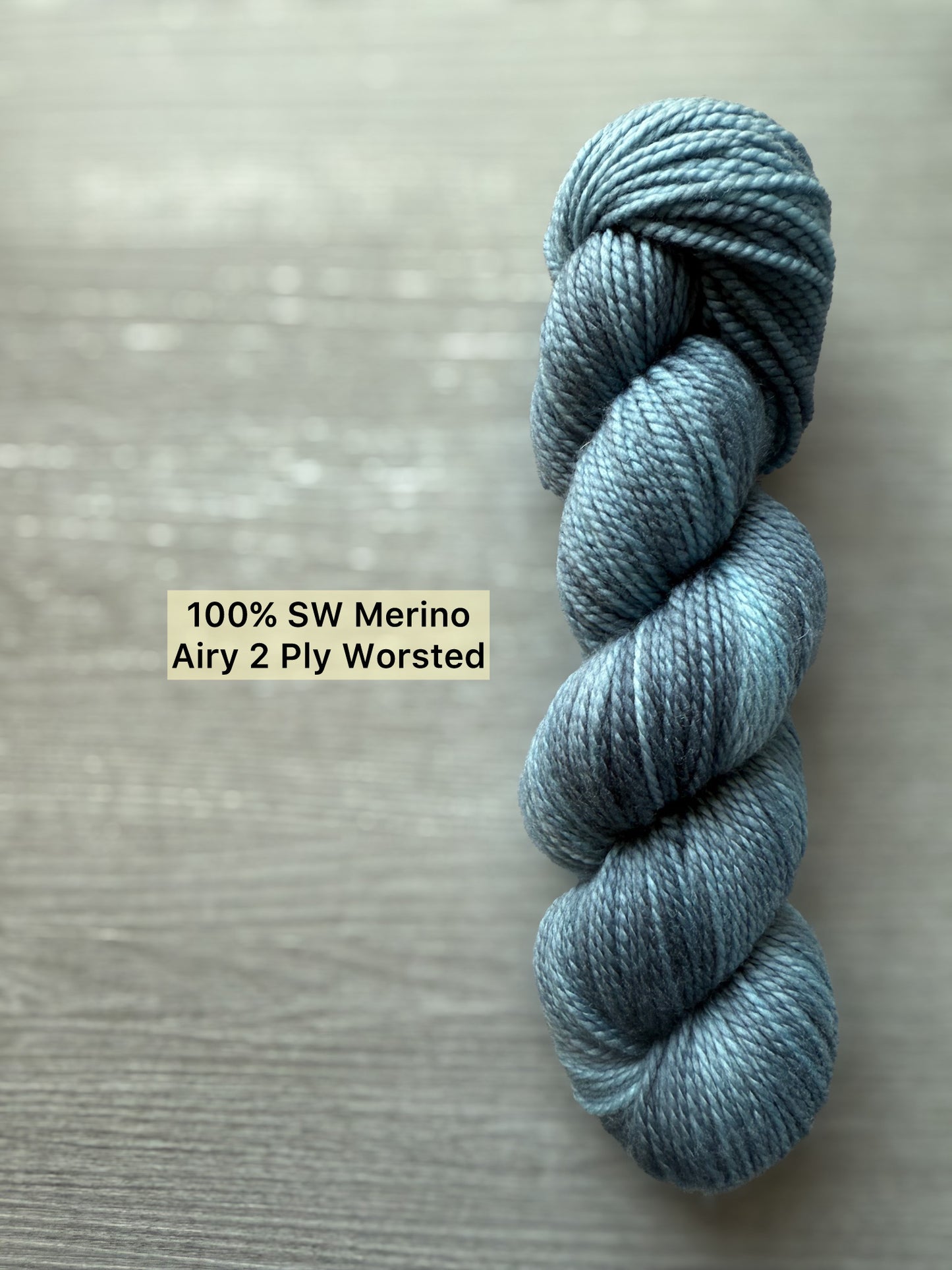 Blue Spruce Artisan Hand Dyed Merino Wool Yarn