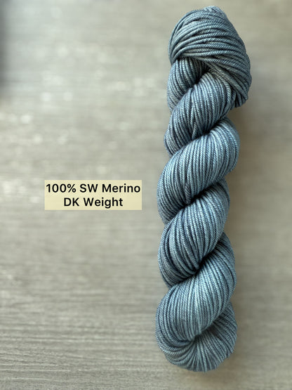 Blue Spruce Artisan Hand Dyed Merino Wool Yarn