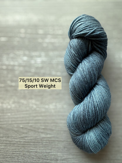 Blue Spruce Artisan Hand Dyed Merino Wool Yarn
