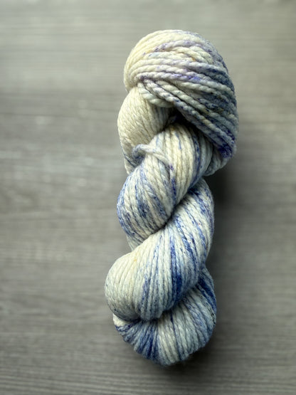 Blueberry Cheesecake Artisan Hand Dyed Bulky Chunky Merino Wool Yarn