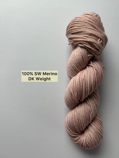 Butterfly Kisses Artisan Hand Dyed Merino Wool Yarn