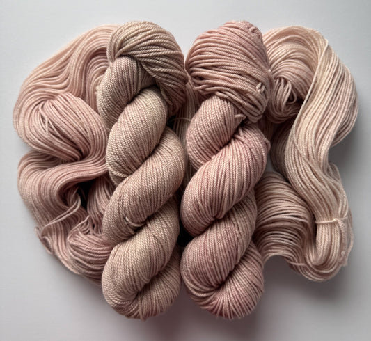 Butterfly Kisses Artisan Hand Dyed Merino Wool Yarn