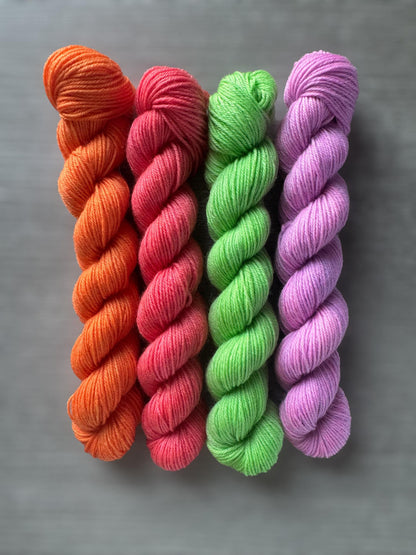 Candy Themed Mini Skein Yarn Minis