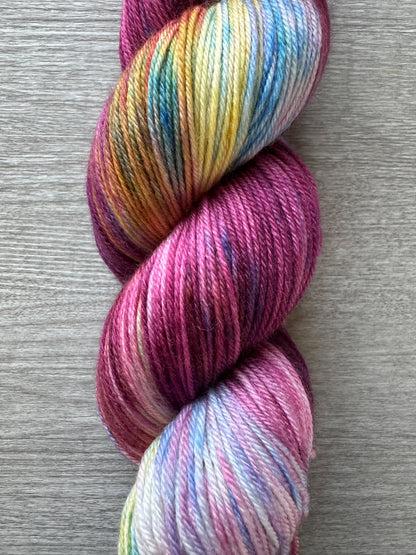 Carousel Horse Artisan Hand Dyed Merino Wool Yarn