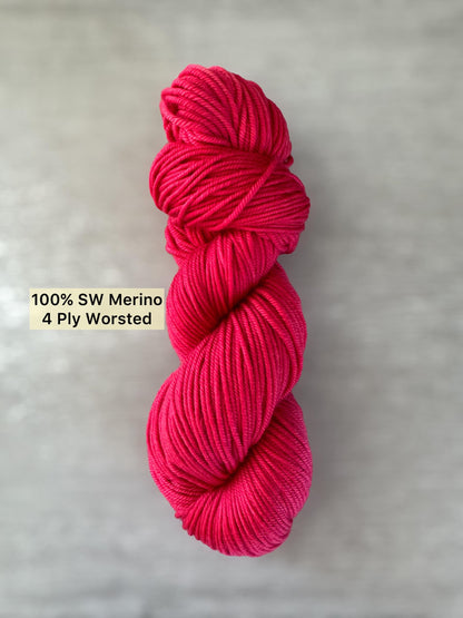 Cherries Jubilee Artisan Hand Dyed Merino Wool Yarn