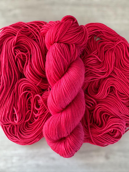 Cherries Jubilee Artisan Hand Dyed Merino Wool Yarn