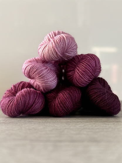 Cheshire Cat Hand Dyed Mini Heap Fade Set