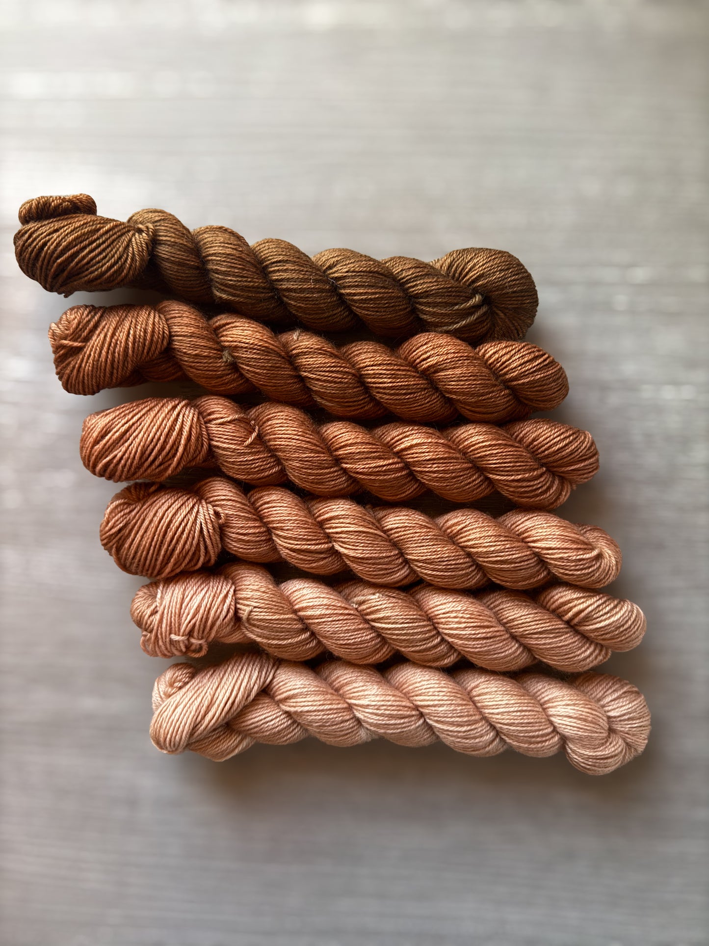 Clay Hand Dyed Mini Heap Fade Set