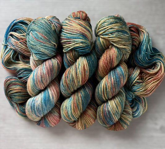 Cleopatra Artisan Hand Dyed Merino Wool Yarn