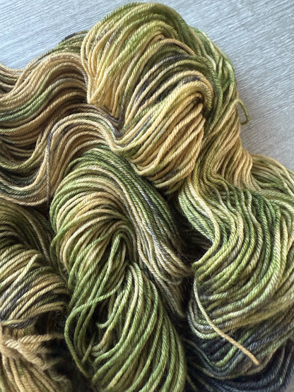 Cliche Camo Artisan Hand Dyed Merino Wool Yarn