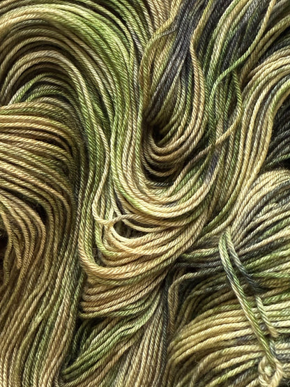 Cliche Camo Artisan Hand Dyed Merino Wool Yarn