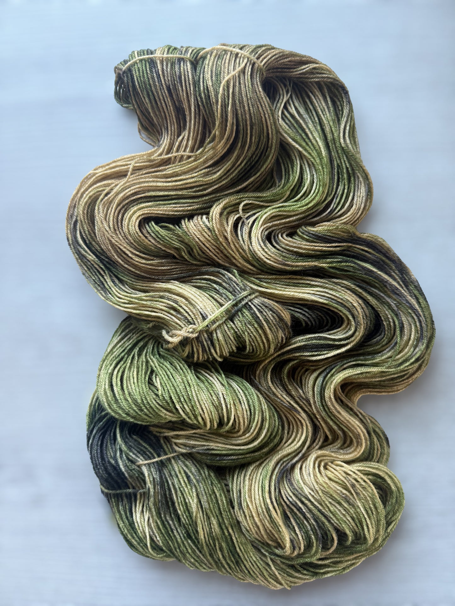 Cliche Camo Artisan Hand Dyed Merino Wool Yarn