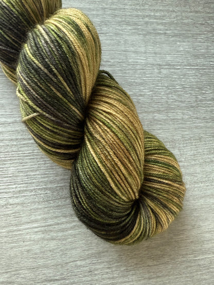 Cliche Camo Artisan Hand Dyed Merino Wool Yarn