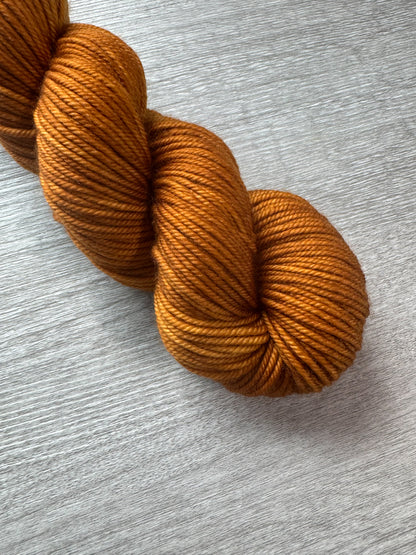 Cognac Artisan Yarn Hand Dyed Merino Wool