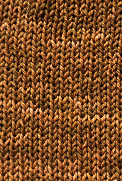 Cognac Artisan Yarn Hand Dyed Merino Wool