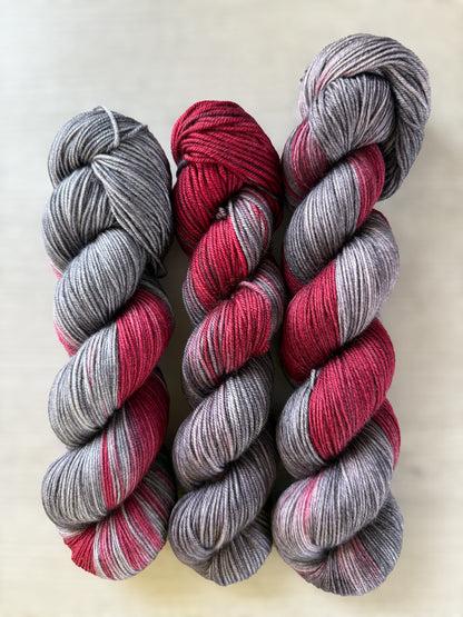 Cold Hearted Artisan Hand Dyed Merino Wool Yarn