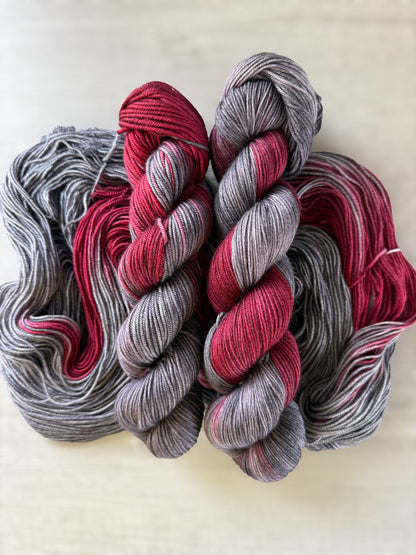 Cold Hearted Artisan Hand Dyed Merino Wool Yarn