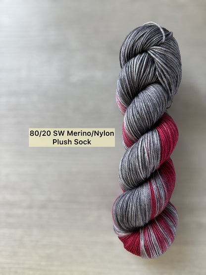 Cold Hearted Artisan Hand Dyed Merino Wool Yarn
