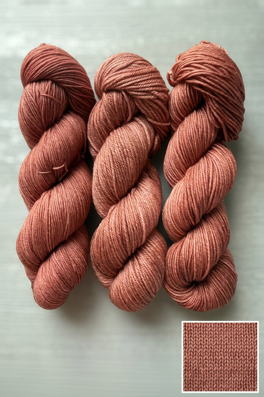 Copper Bottomed Artisan Hand Dyed Merino Wool Yarn