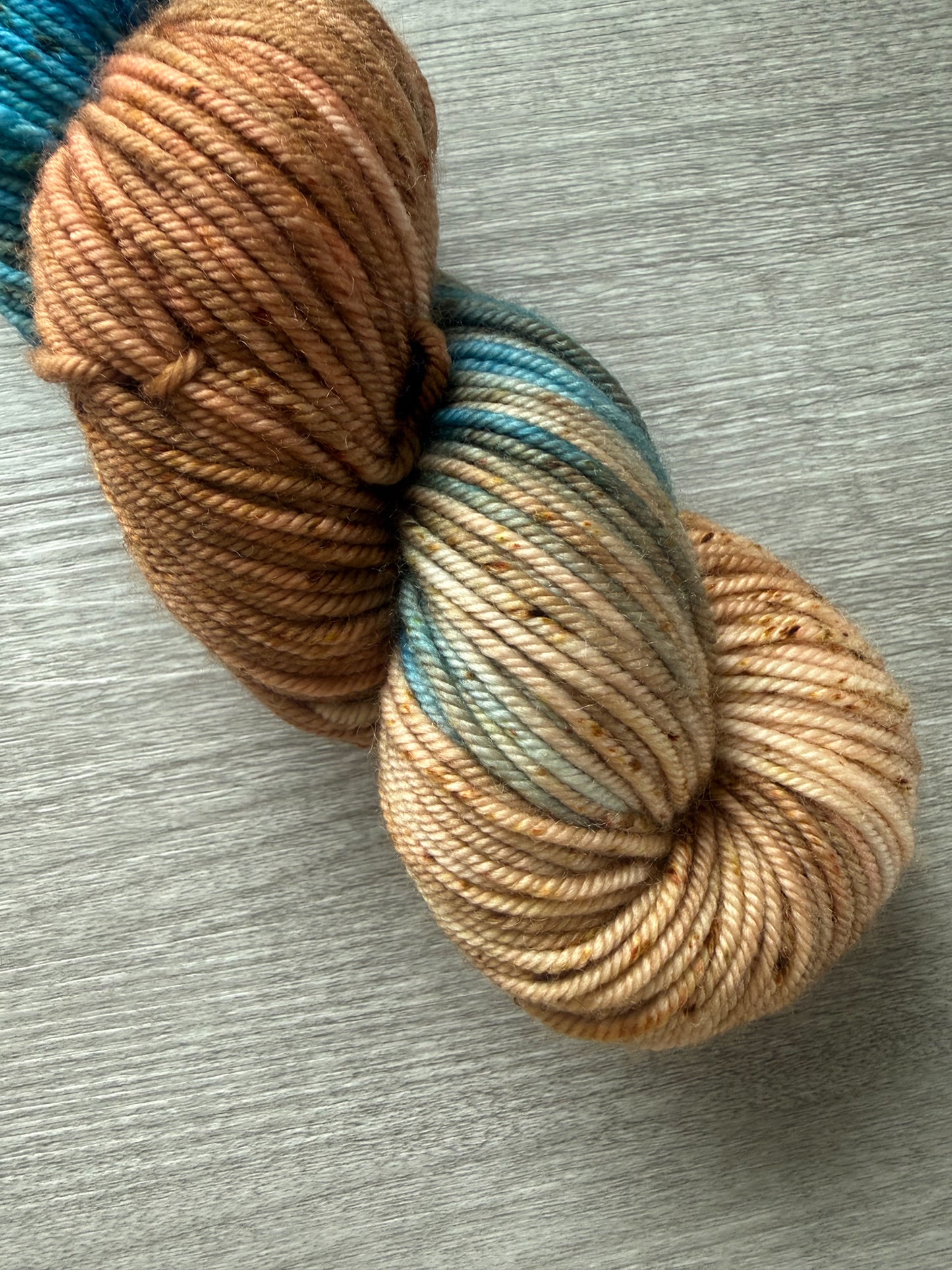 Daddy Took The T-Bird Away Artisan Hand Dyed Merino Wool Yarn