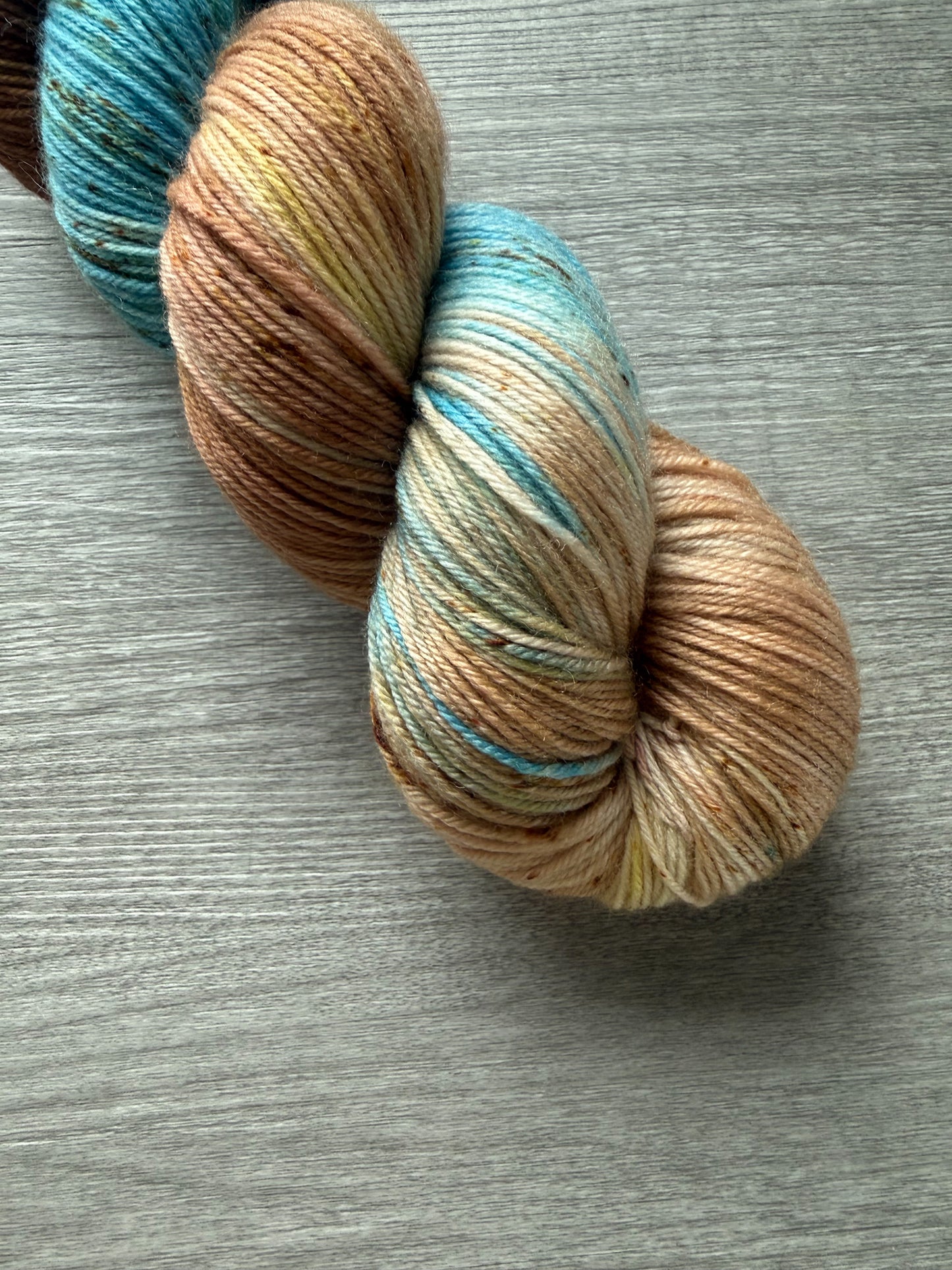 Daddy Took The T-Bird Away Artisan Hand Dyed Merino Wool Yarn